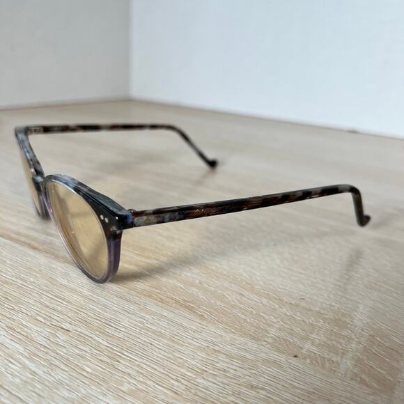 Jean Lafont Paris Madame 341 READ Eyeglasses Brown Gray Purple Frames 50-17-140 main image 8